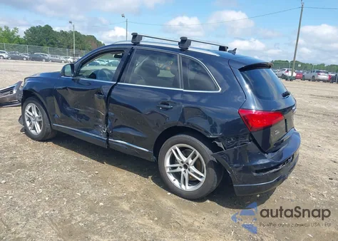 2013 Audi Q5 2.0T Premium from USA, damaged, VIN WA1LFAFP6DA056749